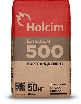 Цемент Нolcim ExtraCEM 500, 50кг